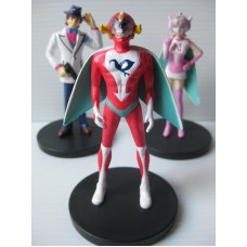 POLIMAR SET 3 figure Gashapon TATSUNOKO Anniversary